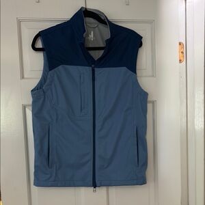 johnnie-O navy and light blue Vest